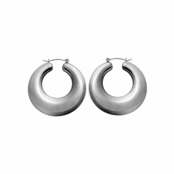 Stainless Steel - Creole - Black - round-curved
