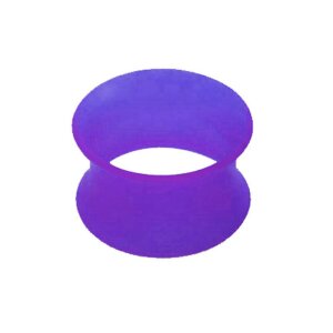 Silicone - Tunnel - purple 8 mm
