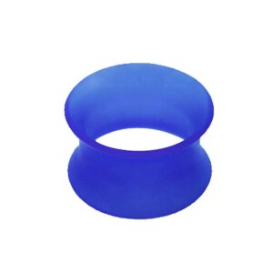 Silikon - Tunnel - blau 8 mm