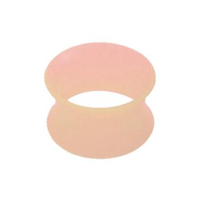 Tunnel en silicone - couleur chair 8 mm