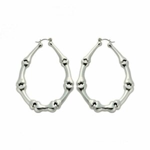 Stainless Steel - Ear ring - silver - Gothic