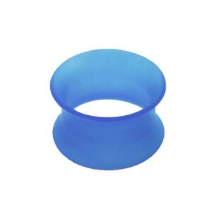 Silicone - Tunnel - light blue 16 mm