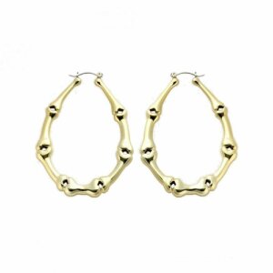Edelstahl - Ohrring - Gold - Gothic
