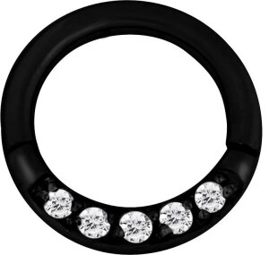 Black Steel - Segment Clicker - Crystal