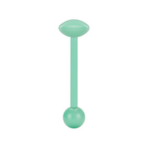 Steel - Mini-Barbell - pastel green - disc - Supernova...