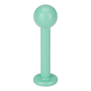 Stahl - Mini-Labret - Pastell Gr&uuml;n - 1,2 mm -...