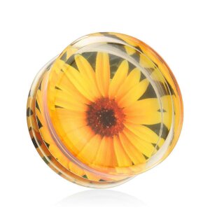 Acryl - Plug - Sonnenblume