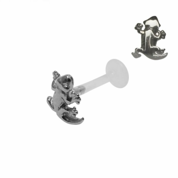 ETFE - Labret - Stahl Push-In - Gecko