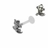ETFE - Labret - Stahl Push-In - Gecko