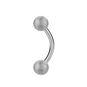 Stahl - Banane - Diamantoptik 1,2 mm 10 mm 3 mm