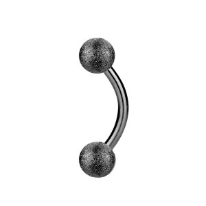 Black Steel - Banana - Diamantoptik 1,2 mm 10 mm 3 mm