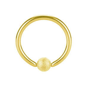 Gold Steel - BCR Klemmring - Diamantoptik 1,6 mm 10 mm 4 mm