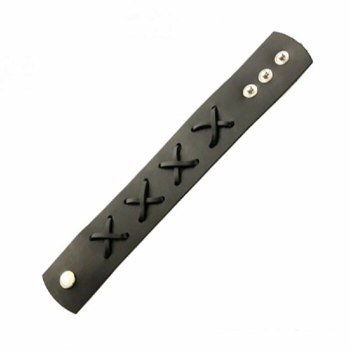 Leder - Armband - Kreuzstich