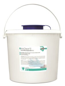 Bucket system for disinfection - wet wipes dispenser-...