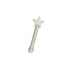 Stahl - Nasenstecker - 10er Pack - Stern