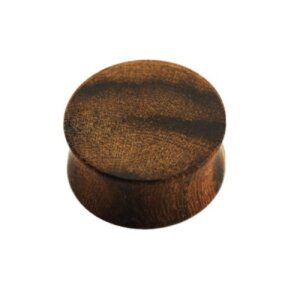 Wood - Plug - brown - Bocote exotic Woods