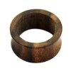 Wood - Flesh Tunnel - brown - Bocote exotic Woods