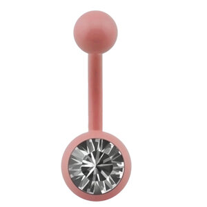 Stahl - Banane - pink - Kristall - SWAROVSKI - Supernova...