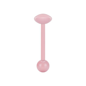 Stahl - Barbell mit Disk - pink - Supernova Concept