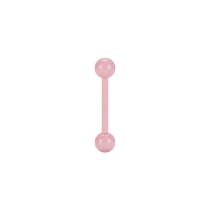 Stahl - Mini-Barbell - pink - Supernova Concept - 1,2 mm