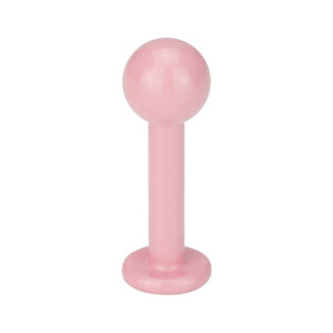 Stahl - Mini-Labret - pink - Supernova Concept - 1,2 mm