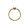 Rosegold Steel - Nasering biegbar - Zirkonia 0,8 mm 8 mm