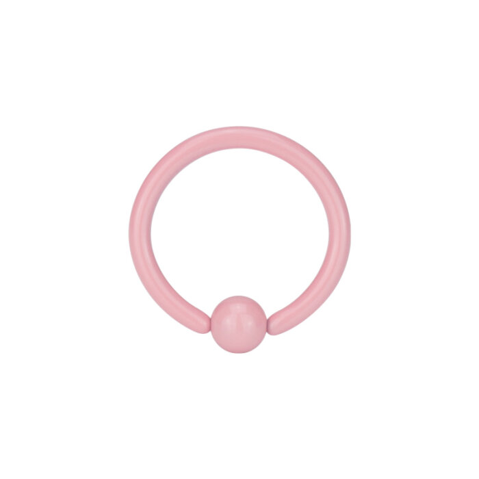 Stahl - BCR Klemmring - pink - Supernova Concept - 1,6 mm