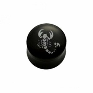 Acrylic - Plug - concave - scorpion