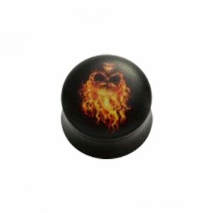 Acrylic - Plug - concave - skull