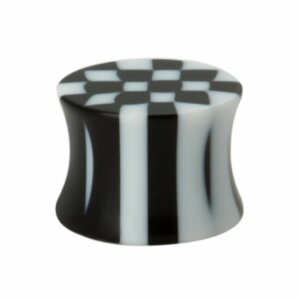 Acrylic - Plug - concave - chess board #2