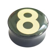 Acrylic - Plug - concave - eight