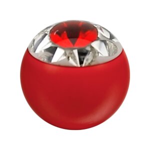 Steel - Screw ball - red - Epoxy - Light Siam (LS) -...