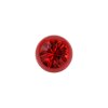 Stahl - Schraubkugel - Rot - Kristall - SWAROVSKI - Supernova Concept