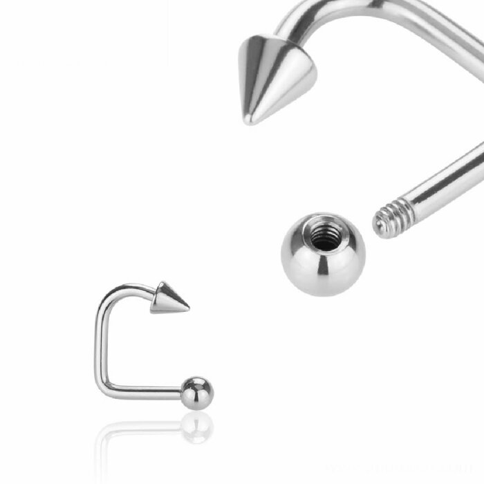 Steel - Lip Hoop - cone