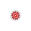 Steel - Screw ball - Polka Dots - red-white - Supernova Concept - Pure White