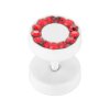 Stahl - Fake Plug - Kristall - SWAROVSKI - Supernova Concept - Light Siam (LS)