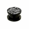 Acrylic - Plug - Zebra