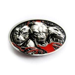 Belt Buckle - Hell Dogs - 3 Dogs - Buckle