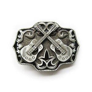 Belt Buckle - Guitars - Western Country Music - Buckle