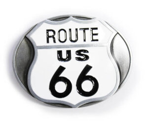 Belt Buckle - Route 66