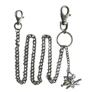 Wallet chain - Western cowboy skull