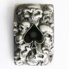 Belt Buckle - Spades & Skull