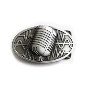 Belt buckle - microphone