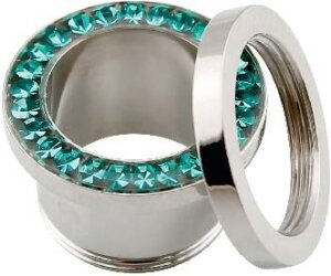 Stahl - Tunnel - Kristalle - Epoxy