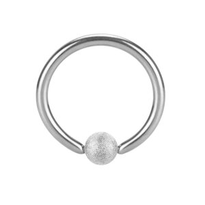 Steel - BCR ball closure ring - Diamond Look