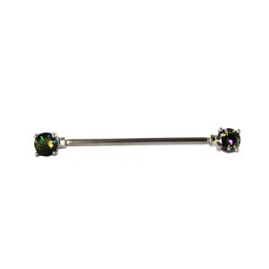 Steel - Industrial Barbell - Peacock CZ