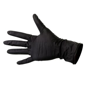 Handschuhe - mit Lanolind - schwarz - 100 Stk. - Elephant L