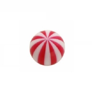 Acrylic - Screw ball - Beachball Design - 10pcs pack 1,2...
