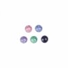 Acrylic - Screw ball - with glitter - 10pcs pack 1,6 mm - 6 mm - T-WT/PP