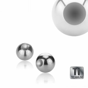 Titanium - Clip-in ball - 6mm